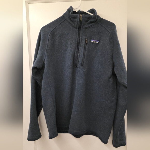 Patagonia Other - Patagonia Better Sweater Quarter Zip Fleece Navy Men's size L EUC